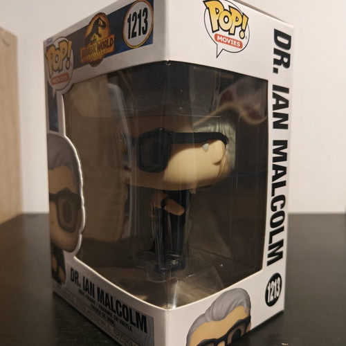 Funko Pop! Movies Jurassic World Dominion Ian Malcolm vinyl figure like new
