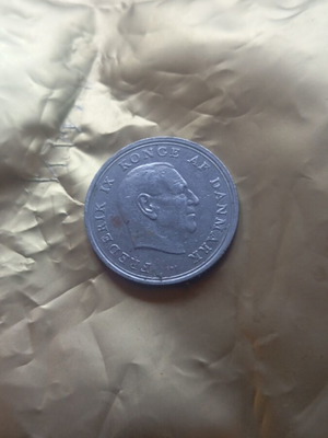 Denmark 1965 Coin 1 Krone like new