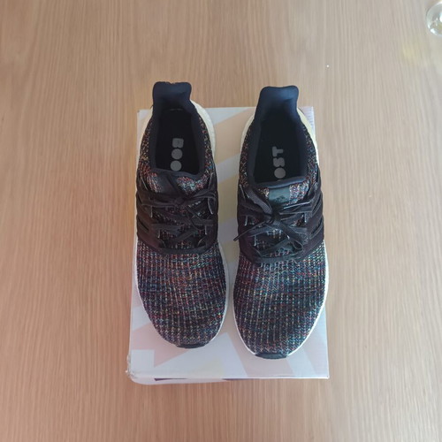 Adidas Ultraboost men's athletic shoes like new, size 42.5, black and white