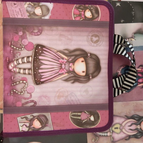 Santoro Gorjuss postcard set with carrying case