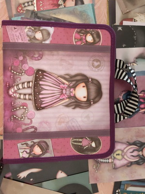 Santoro Gorjuss postcard set with carrying case