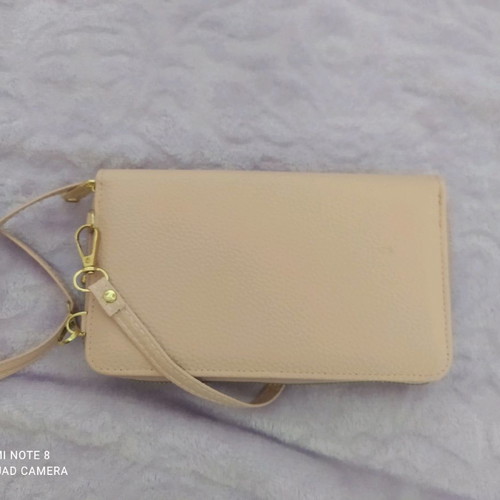 Pink phone bag new for mobile and money