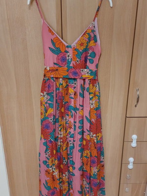 Karavan maxi dress, colorful, 100% cotton