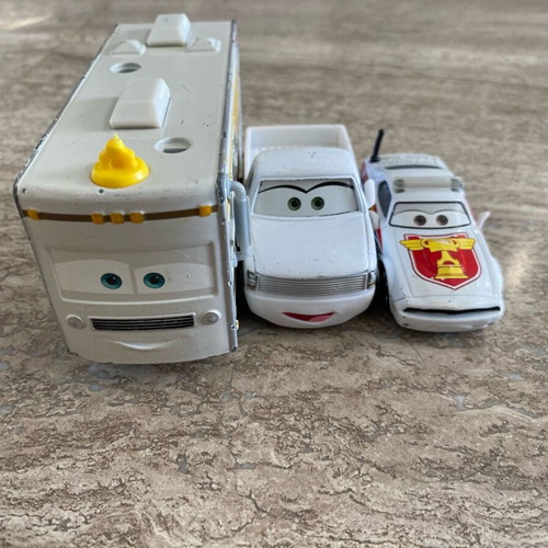 Mac Queen toy cars used, pack of over 45 pieces