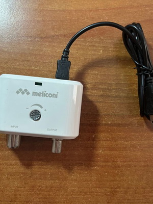 Meliconi 880101 Indoor Digital Aerial Signal Amplifier 25dB