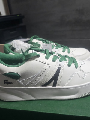 Lacoste Sport L005 sneakers white green size 43