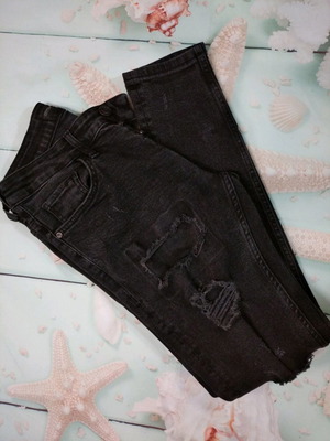 2Y DNM Skinny Fit pants new, size L, black with gift CD Giannis Ploutarchos