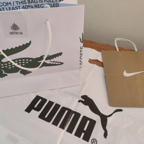 Branded packaging bags