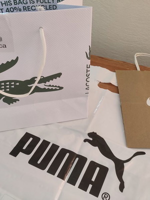 Branded packaging bags