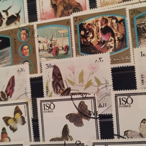 Stamp collection new, complete album with various countries