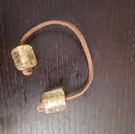 Worry beads new with two translucent beads