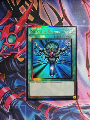 Monster Reborn Ultimate Rare Yu-Gi-Oh! card