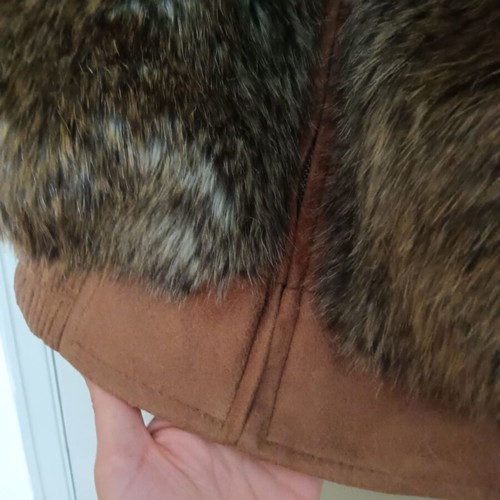 Fur vest jacket Medium, Sonia