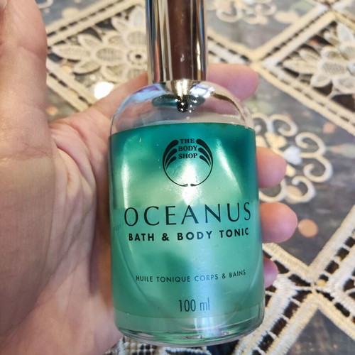 Oceanus Bath & Body Tonic 100 ml used, vintage scent