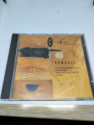 Classical Creations Romanze CD like new, classical guitar pieces