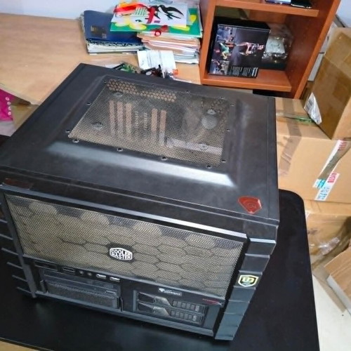 Cooler Master HAF XB Evo Cube Case used, high airflow gaming and test bench