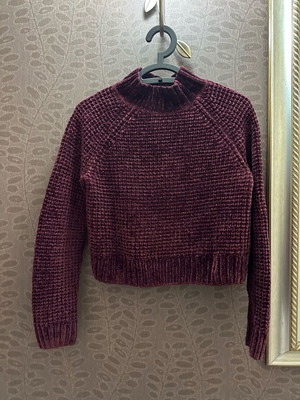 H&M μπορντώ πουλόβερ xs σαν καινούργιο