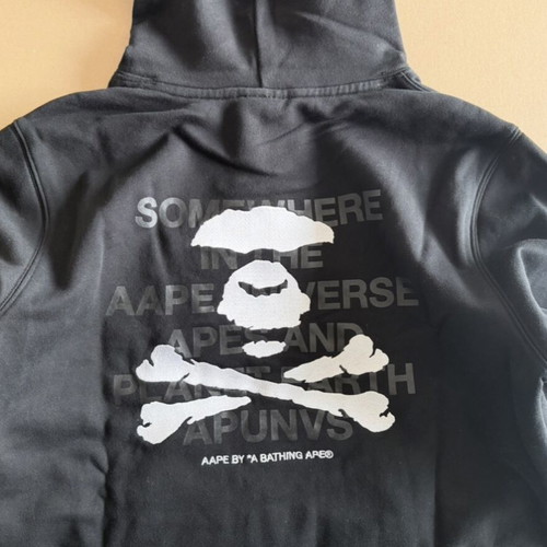 Aape By A Bathing Ape Hoodie new men's black, size M