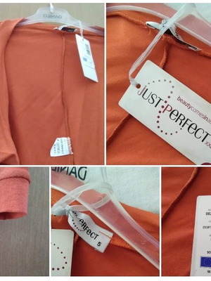 Bolero orange new, size M