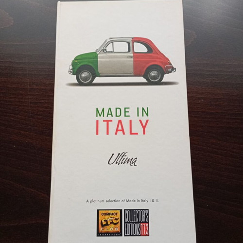 Made in Italy quadruple CD like new