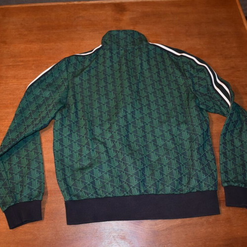 Lacoste jacket green size M fits like S like new