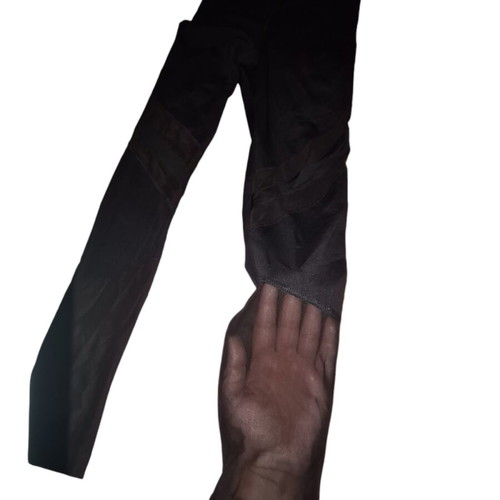 Simart leggings Large with sheer panels new