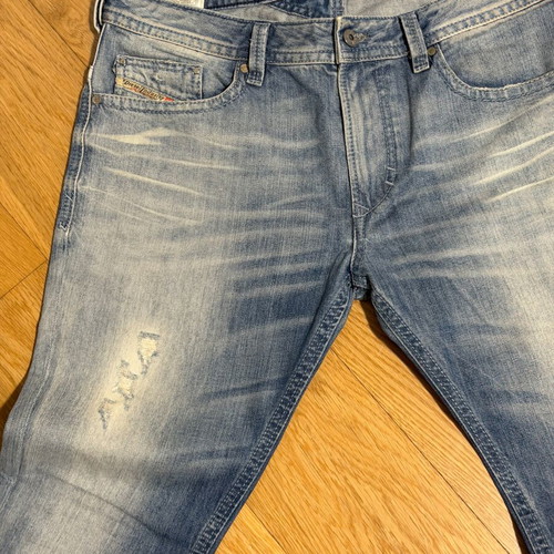 Dsquared and Diesel men's jeans used, size L, blue, set of two