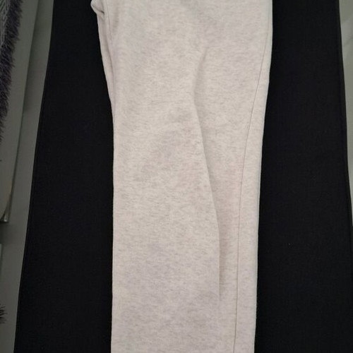 H&M Girls' Tracksuit like new, ice white with grey, size 9-10