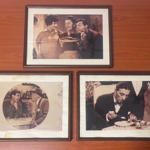 Set of 3 old frames used, size 28x38