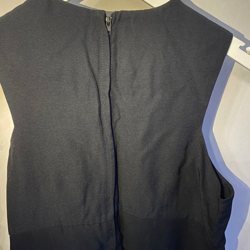 Dress new with embroidery, size L, black