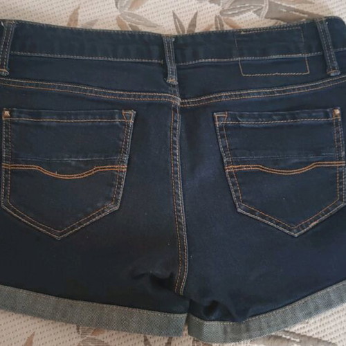 Sfera shorts used, pack of 3, medium, blue and green denim
