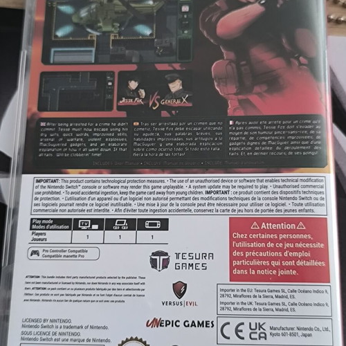 Unmetal Collector's Edition Nintendo Switch like new