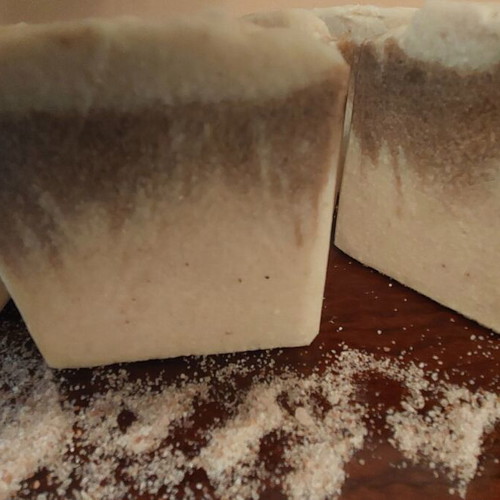 Handmade soap new with Himalayan salt, clays and goat milk