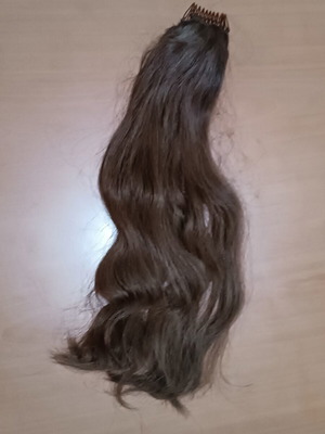 Ποστίς τύπου Remy, 45 εκ., κάστανο μελί χρώμα