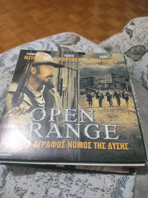 Open Range DVD used, the unwritten law of the west