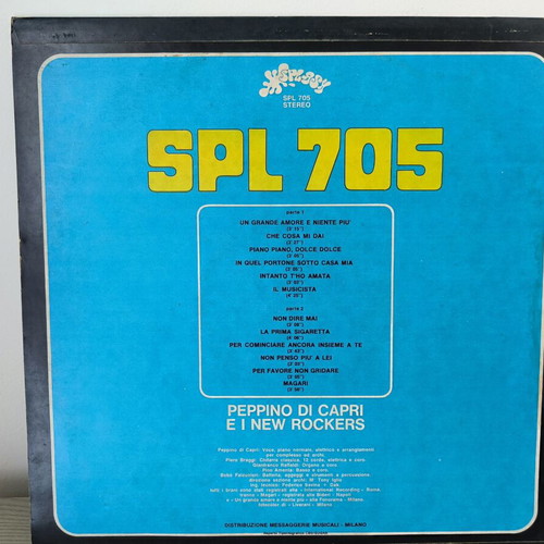 SPL 705 Peppino Di Capri vinyl record used