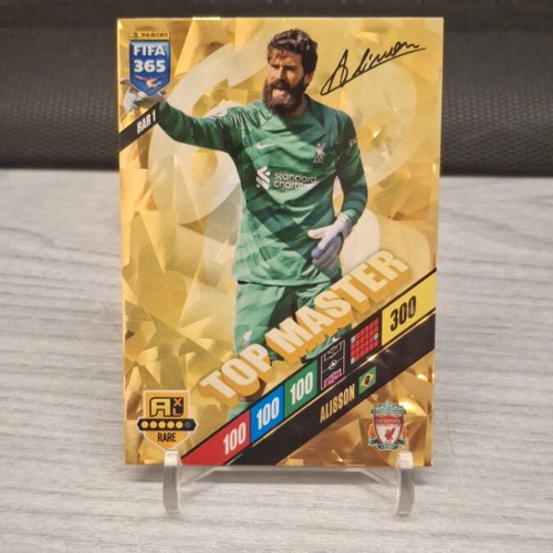 FIFA Adrenalyn 365 2024 Alisson Top Master RAR1 new