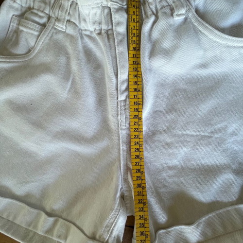 Funky Buddha white high-waisted shorts medium, like new, 100% cotton