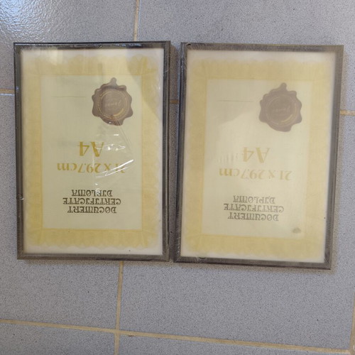 Photo frames set of two, new