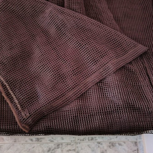 Net curtain brown color, like new, 2.65m height and 2.80m width