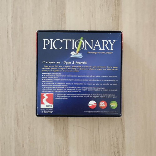 Pictionary board game special EKO edition