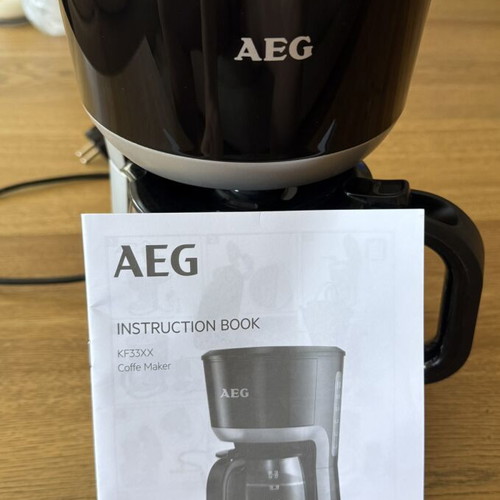 AEG KF33XX Filter Coffee Maker like new, 1100 Watt