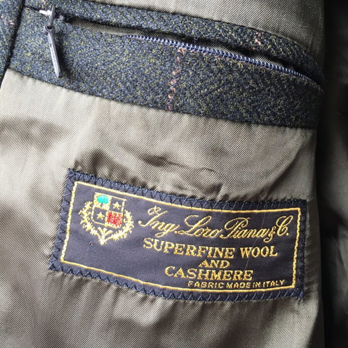 Blazer Odermark wool and cashmere blend XL like new, dark olive green