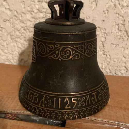 Bronze bell USSR used, 10 cm, very good sound