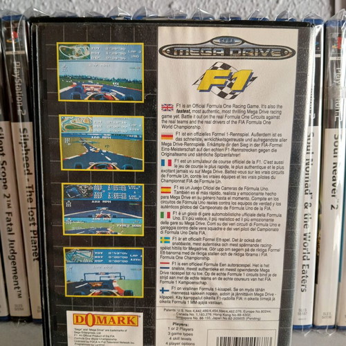F1 Sega Mega Drive game
