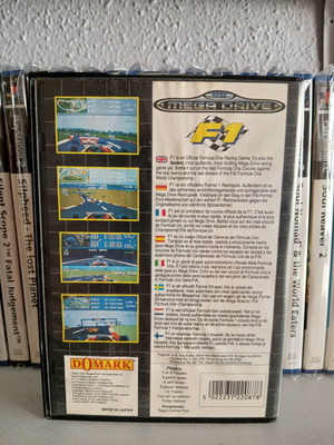 F1 Sega Mega Drive game