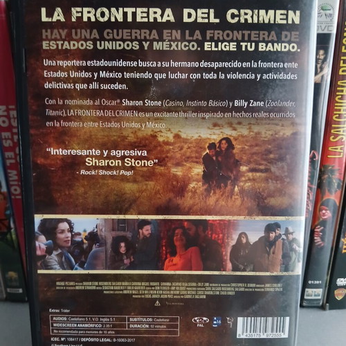 La Frontera del Crimen DVD