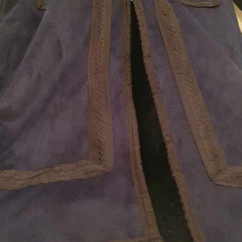 Women's coat new blue, sizes L and XL