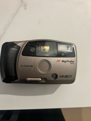 Minolta Autofocus 35mm Point & Shoot Camera used