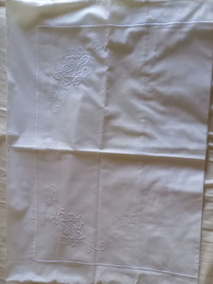 Vintage handmade pillowcase, new